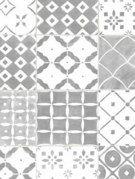 Contour Porches Grey Wallpaper