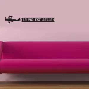YS-11 Black Decorative Wall Sticker