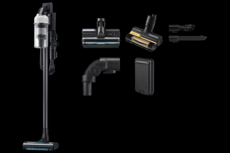 Samsung Jet 85S Pet Stick Vacuum Cleaner Powerful Suction 250W Satin Greige VS70H25WLG/EU Satin Greige