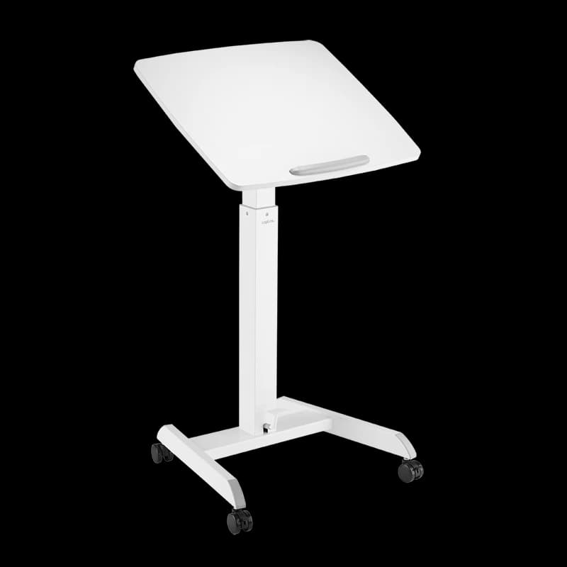 LogiLink Sit-stand workstation. mobile. pneumatic height adjustment