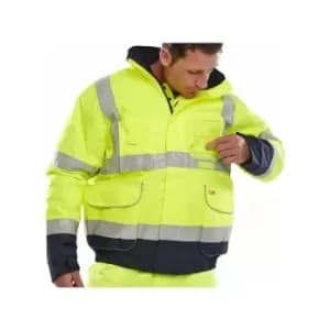 Spd208 Sat Yel Nav Bomber Xs