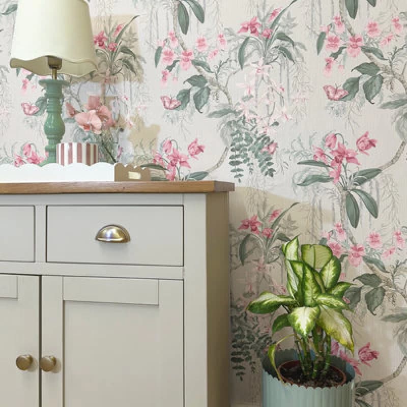 Belgravia Decor Suki Pink / Sage / Green