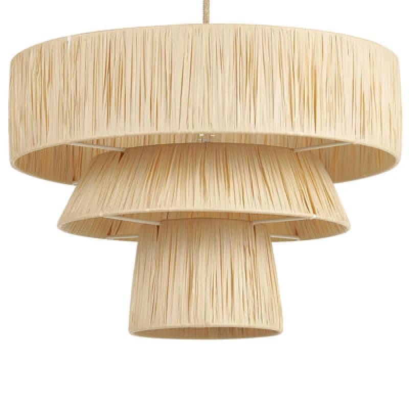 Beliani Pendant Lamp Chambo Paper Natural