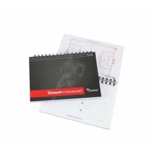 Precision A5 Football Pro-Coach Notepad (Pack 6)
