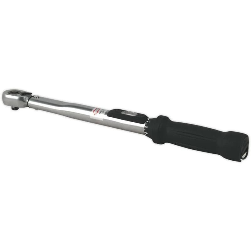 Loops Locking Micrometer Torque Wrench - 3/8" Sq Drive - Calibrated - Flip Reverse Multi