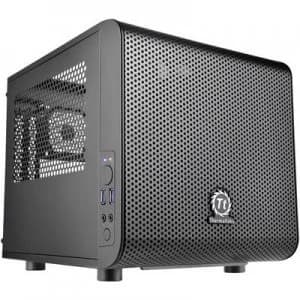 Thermaltake Core V1 Desktop Game console casing, PC casing Black (matt)