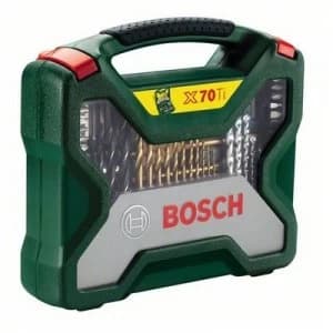 Bosch X-Line 70 Piece Drill and Screwdriver Accessory Set