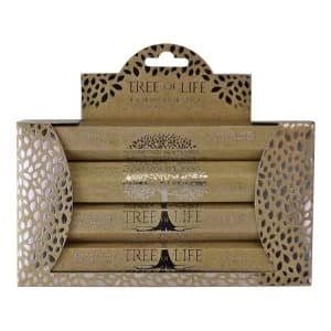 Multi Pack of 4 Assorted Boxes Of Incense Sticks, Tree of Life Design