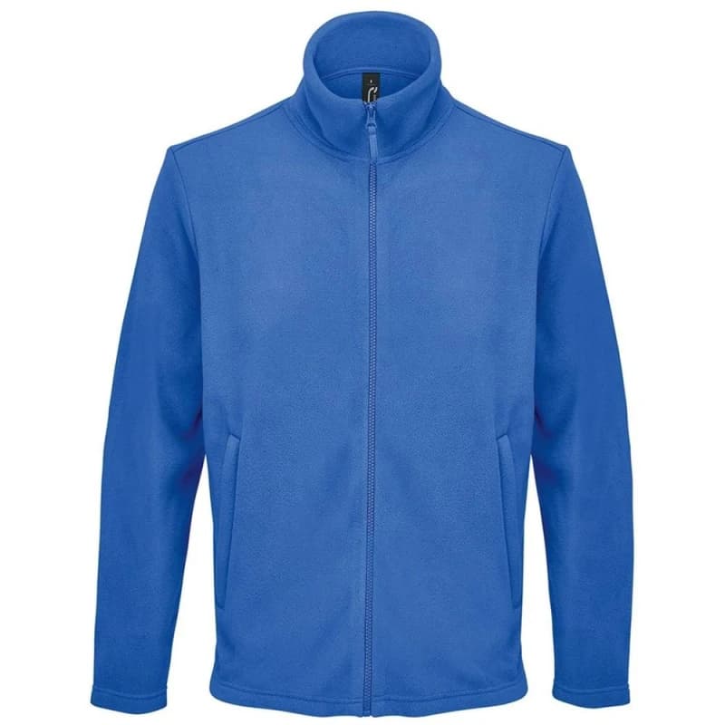 SOL'S Mens Microfleece Jacket in Blue Size: Small Blue Male S