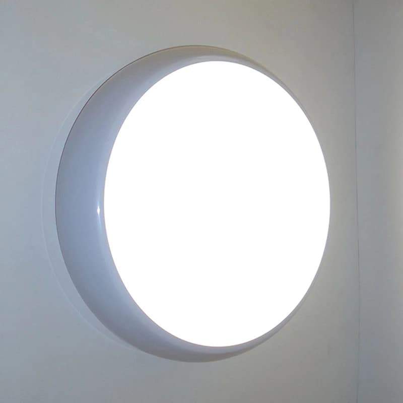 Eterna Power And Colour Temperature Selectable Circular LED Ceiling/Wall Light With Step Dim MW Sensor CHA18SD