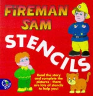Fireman Sam Stencil Book Paperback