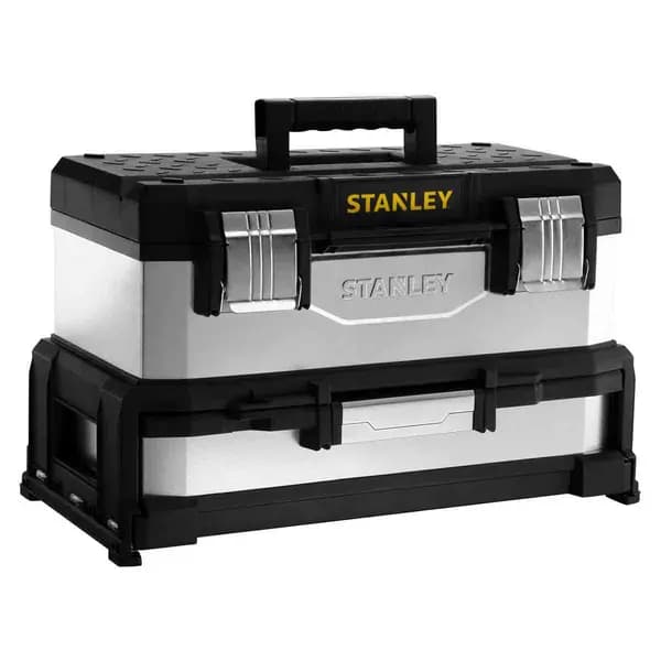 Black & Decker 20" GALVANIZED METALPLASTIC TOOLBOX 1-95-830