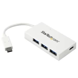 4 Port USB C Hub 1x USB C 3x USB A