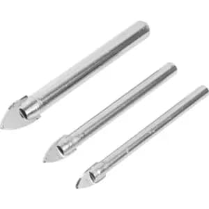 Toolpak Glass & Tile Drill Bit (3 Piece)