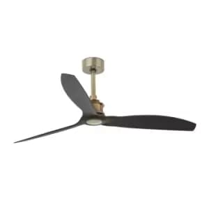 Just Old Gold, Black Ceiling Fan Smart - Remote Included