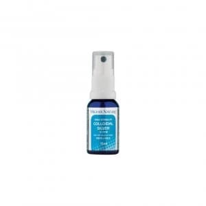 Higher Nature Colloidal Silver Spray - Refillable 15ml