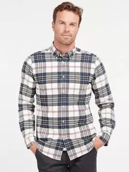 Barbour Ronan Tailored Check, Beige Size XL Men