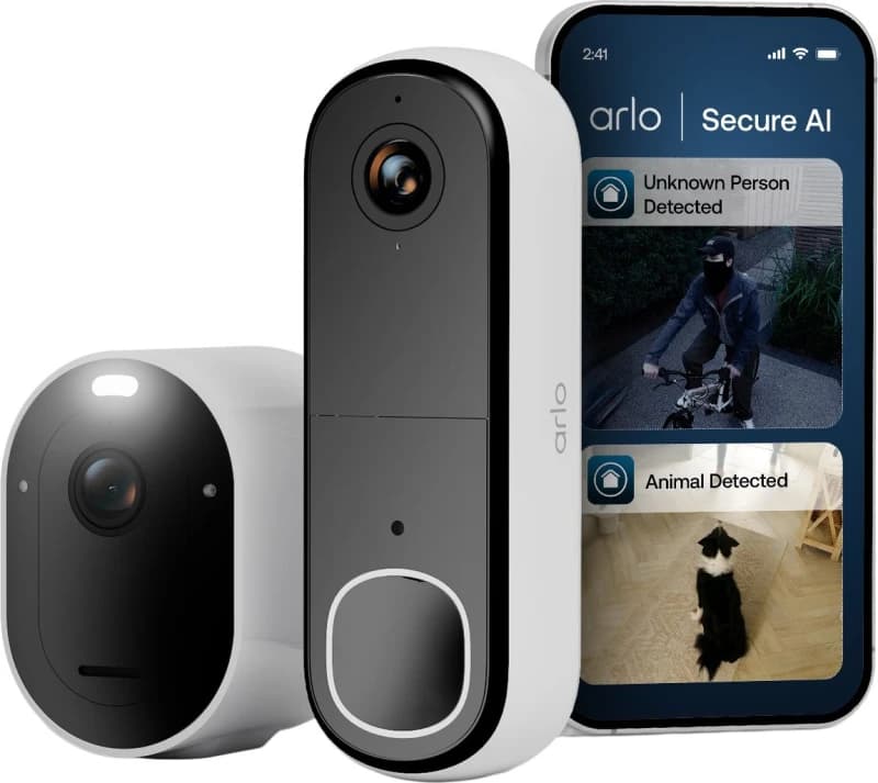 Arlo Pro Smart Home Security Camera - White