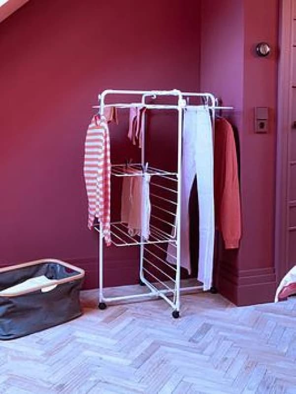 Brabantia Hangon Tower Drying Rack, 30M - White 322303