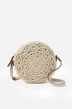 'Mila' Macrame Circle Bag