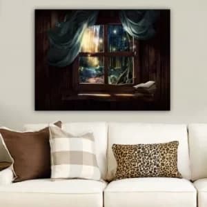 280772807_70100 Multicolor Decorative Canvas Painting