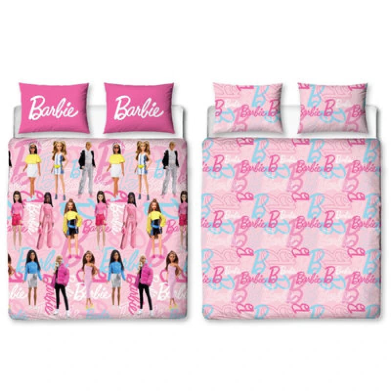 Barbie Unboxed Double Duvet Multi