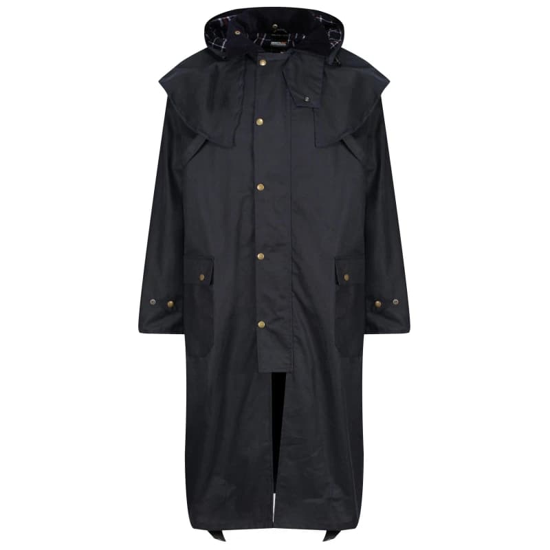 Regatta Cranbook Wax Jacket - Blue Blue M