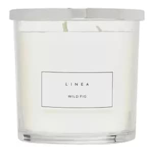 Linea Three Wick Candle - Purple