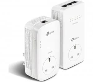 TP Link AV1300 Wireless Powerline Adapter Kit Twin Pack
