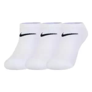 Nike Pack Dri-Fit Trainer Socks - White
