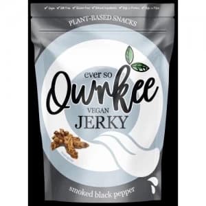 QWRKEE Vegan Jerky Black Pepper 70g