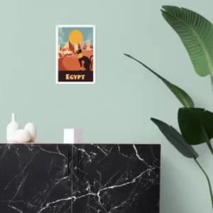 Egypt Multicolor Decorative Metal Wall Accessory