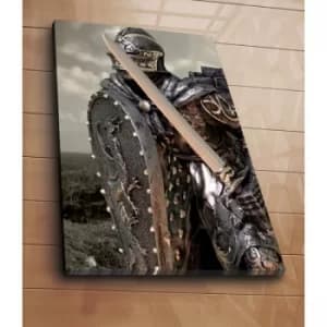 70100C-080 Multicolor Decorative Canvas Painting