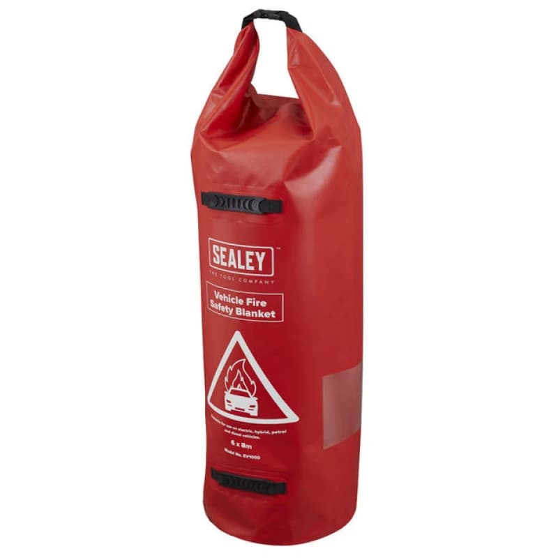 Sealey PU Coated Vehicle Fire Safety Blanket EV1000 Width: 6m