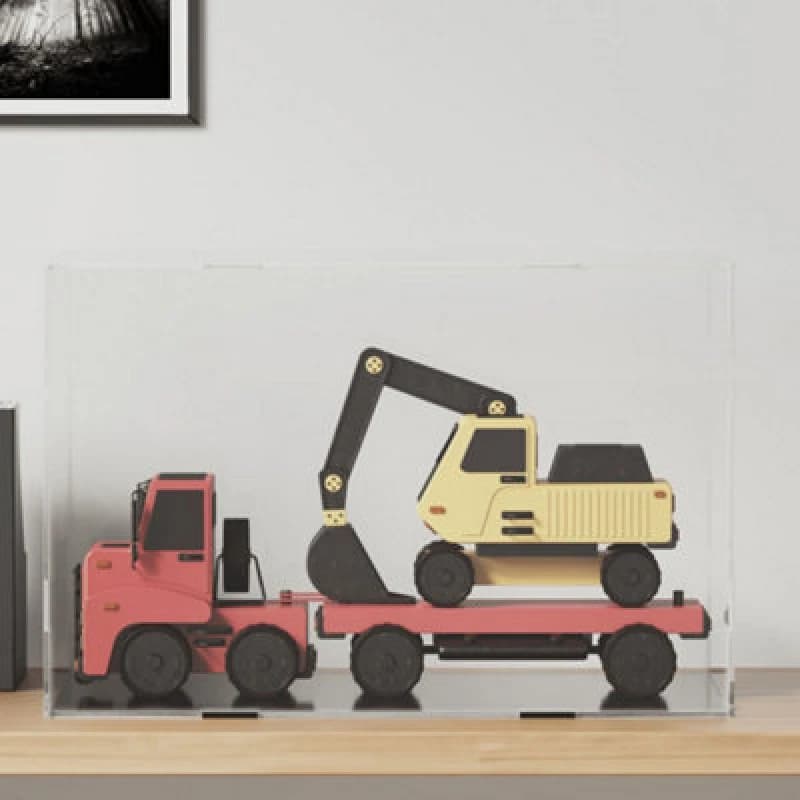 Vidaxl Display Box Transparent 56X36X37cm Acrylic