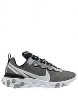 Nike React Element 55 Se - Grey/White