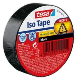 TESA 56192-00010-01 - Black - 15 mm