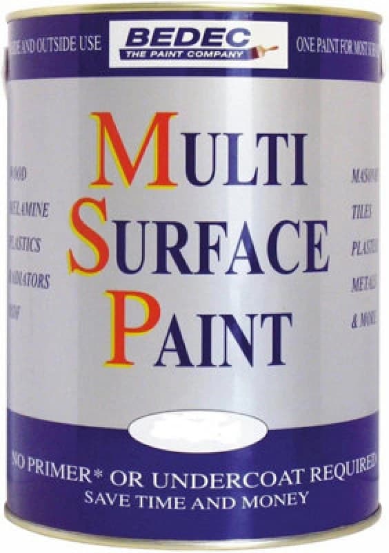 Bedec Multi Surface Paint Regency White Matt - 750Ml