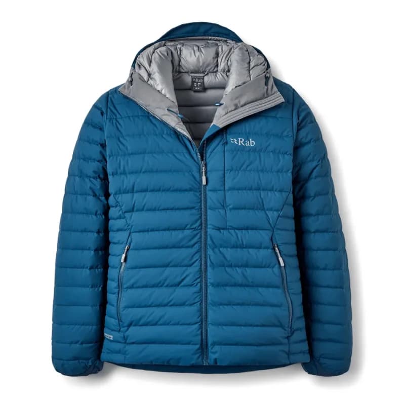 Puffer jacket Rab Microlight Windstopper Bleu Male M