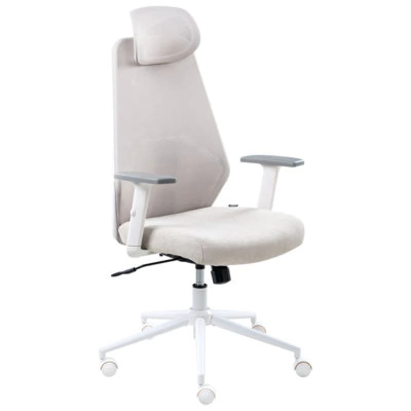 Beliani Office Chair Oryn Light Grey