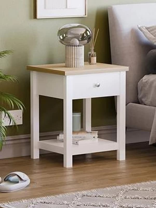 Vida Designs Durham 10 Cube Staircase Storage Unit White