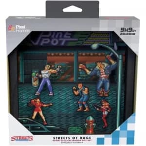 Pixel Frames Streets of Rage Shadow Box Art