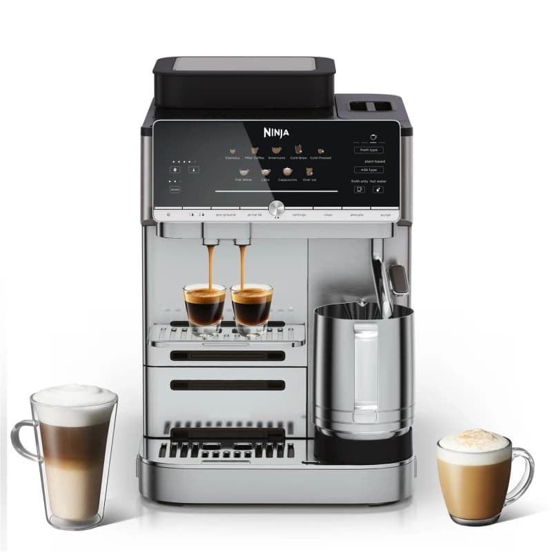 Ninja Auto Luxe Espresso Coffee Machine - Black - AE1001UK
