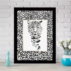SC0402945073 Multicolor Decorative Framed MDF Painting