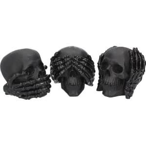 Dark See No Hear No Speak No Evil Skulls