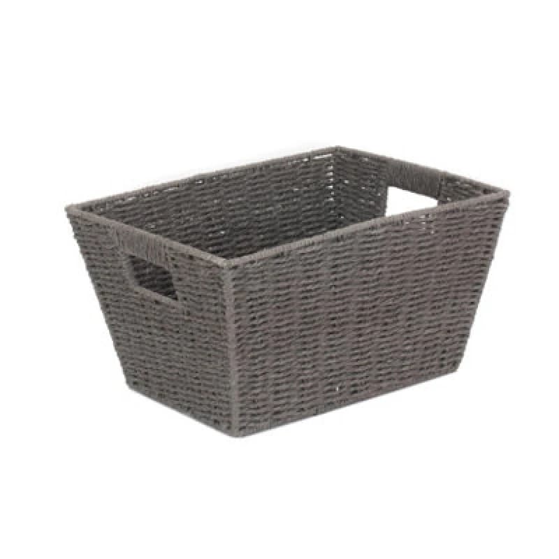 Red Hamper Pt167 Paper Small Grey Paper Rope Deep Tray