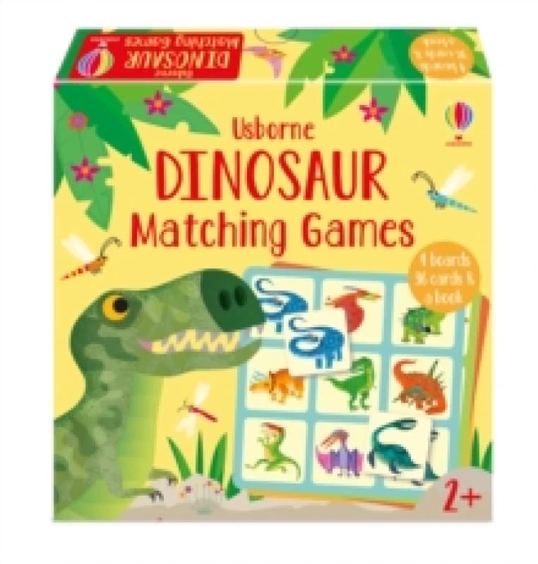 Sam Smith Dinosaur Matching Games Book Multi unisex