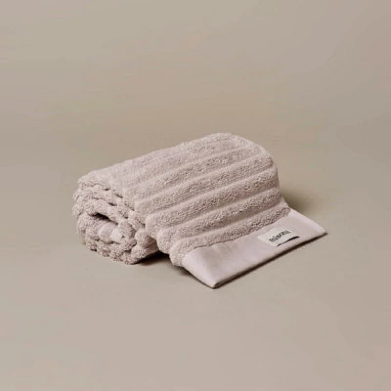 Misona Organic Cotton Hand Towel - Light Grey