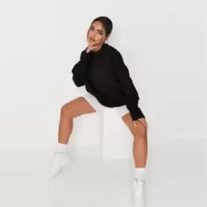 Missguided Basic Oversized Sweat - Black