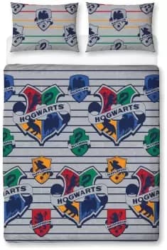 Harry Potter Reversible Printed Kids Bedding Set - Double